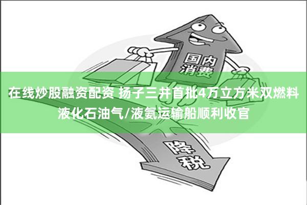 在线炒股融资配资 扬子三井首批4万立方米双燃料液化石油气/液氨运输船顺利收官