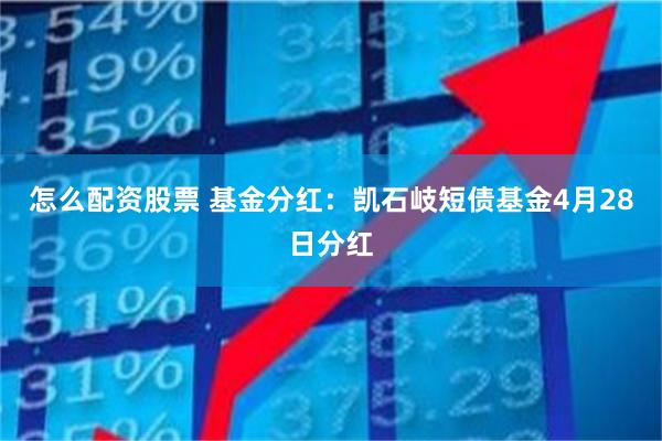 怎么配资股票 基金分红：凯石岐短债基金4月28日分红