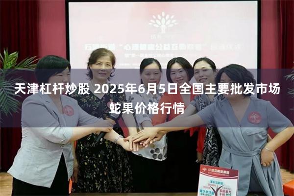 天津杠杆炒股 2025年6月5日全国主要批发市场蛇果价格行情