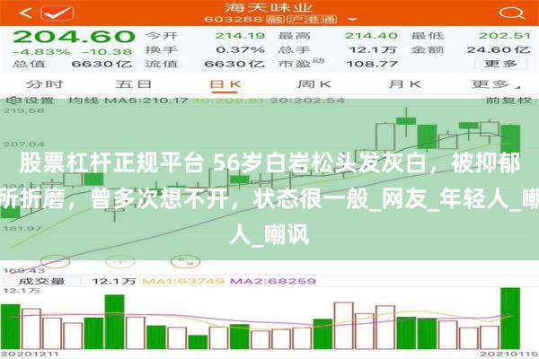 股票杠杆正规平台 56岁白岩松头发灰白，被抑郁症所折磨，曾多次想不开，状态很一般_网友_年轻人_嘲讽