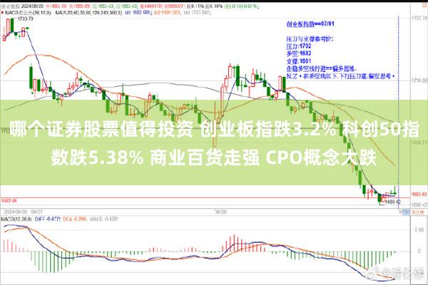 哪个证券股票值得投资 创业板指跌3.2% 科创50指数跌5.38% 商业百货走强 CPO概念大跌