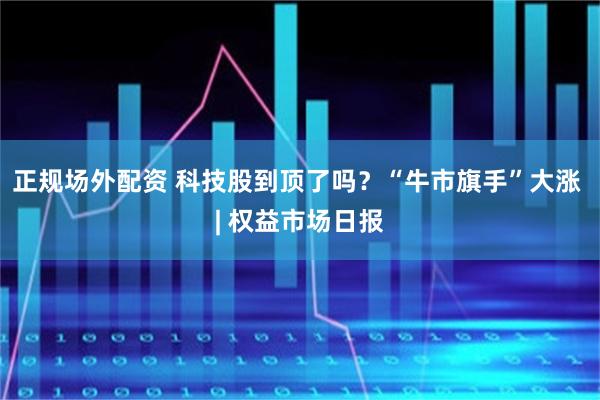 正规场外配资 科技股到顶了吗？“牛市旗手”大涨 | 权益市场日报