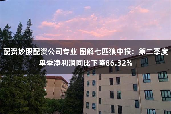 配资炒股配资公司专业 图解七匹狼中报:第二季度单季净利润同比下降86.32%
