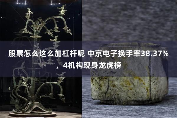 股票怎么这么加杠杆呢 中京电子换手率38.37%，4机构现身龙虎榜