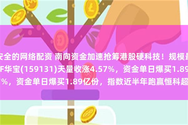 安全的网络配资 南向资金加速抢筹港股硬科技！规模最大港股通信息技术ETF华宝(159131)天量收涨4.57%，资金单日爆买1.89亿份，指数近半年跑赢恒科超50%