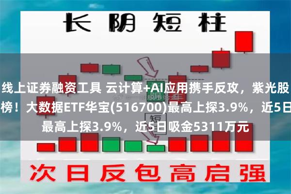 线上证券融资工具 云计算+AI应用携手反攻，紫光股份登顶A股吸金榜！大数据ETF华宝(516700)最高上探3.9%，近5日吸金5311万元