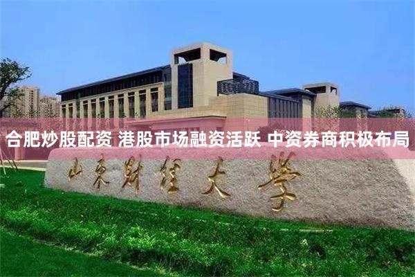 合肥炒股配资 港股市场融资活跃 中资券商积极布局