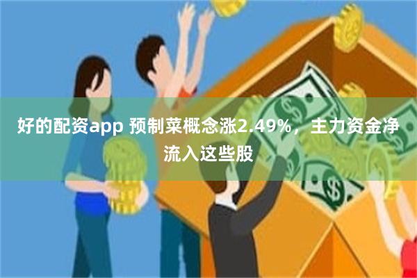好的配资app 预制菜概念涨2.49%，主力资金净流入这些股