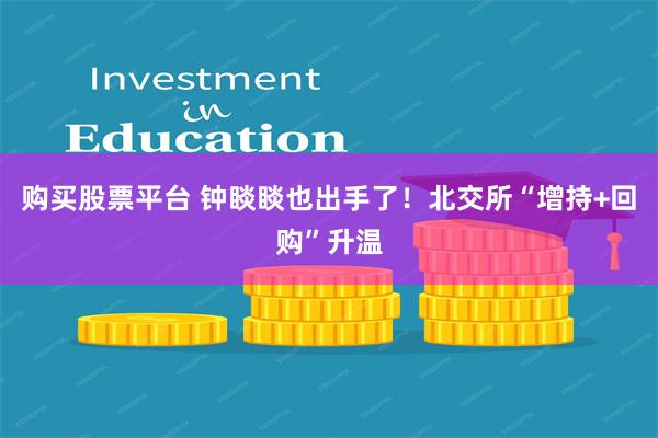 购买股票平台 钟睒睒也出手了！北交所“增持+回购”升温